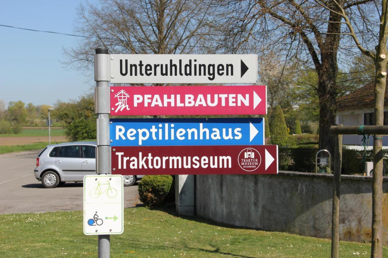 Seehaus Aachblick, Exklusive Appartements Und Ferienwohnungen Uhldingen-Mühlhofen Kültér fotó